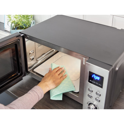 SEVERIN MW 7777 3-in-1 Mikrowelle mit Grillfunktion und Heißluftfunktion 