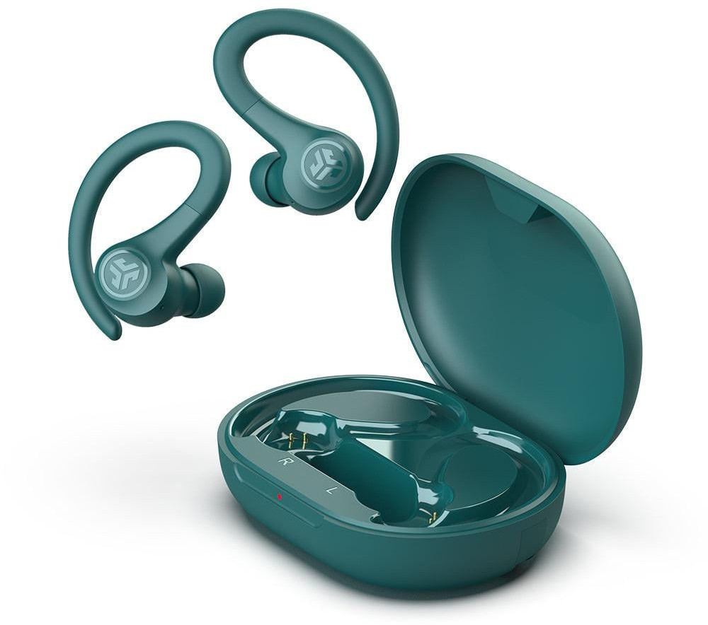 JLab GO Air Sport True Wireless tea In-Ear Kopfhörer (Bluetooth, IP55, kabellos, türkis)