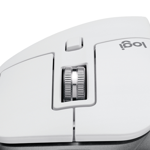 Logitech Logitech MX Master 3S Maus rechts RF kabellos + Bluetooth weiß (Funk, Bluetooth, kabellos, USB)