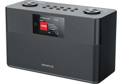 Kenwood CR-ST100S-B Radio Internet Digital Schwarz