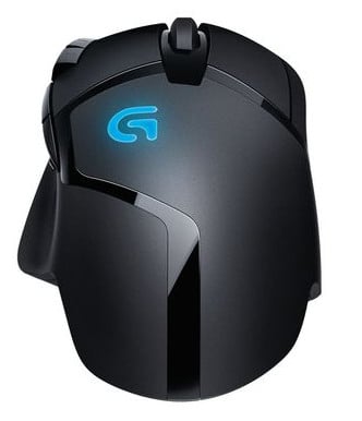  Logitech G402 Gaming-Maus (Hyperion Fury FPS, 8 programmierbaren Tasten, DPI-Umschaltung, High-Speed-Klicks)