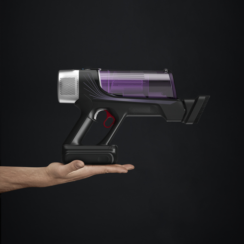 Rowenta RH2037 2-in-1-Stabstaubsauger Batterie Trocken Beutellos 0,4 l 250 W Schwarz, Violett