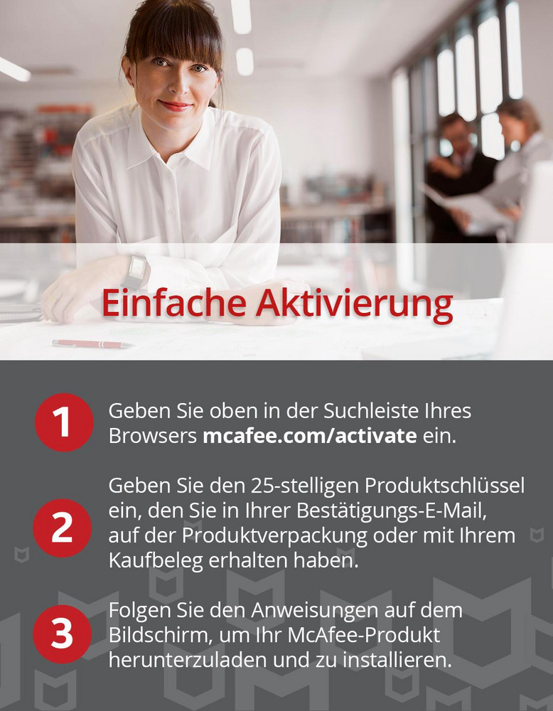 McAfee LiveSafe (Kinderschutz, Online-Banking Schutz, 1 Jahr, 1 Lizenz)