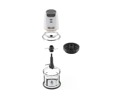 Kenwood CHP61.100WH Elektrischer Essenszerkleinerer 0,5 l 500 W Grau, Weiß