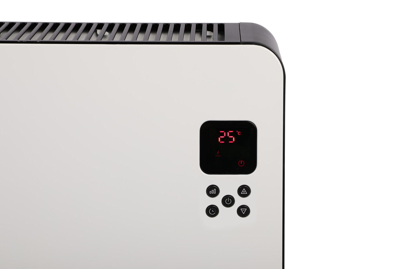 SHX Konvektor SHX22HEAT100, 2.000 Watt, LED-Anzeige, Fernbedienung, Timer, Kippschutz, Standfüße, mit Rollen, Farbe weiß/schwarz SHX Konvektor SHX22HEAT100, 2.000 Watt, LED-Anzeige, Fernbedienung, Timer, Kippschutz, Standfüße, mit Rollen, Farbe weiß/schwarz