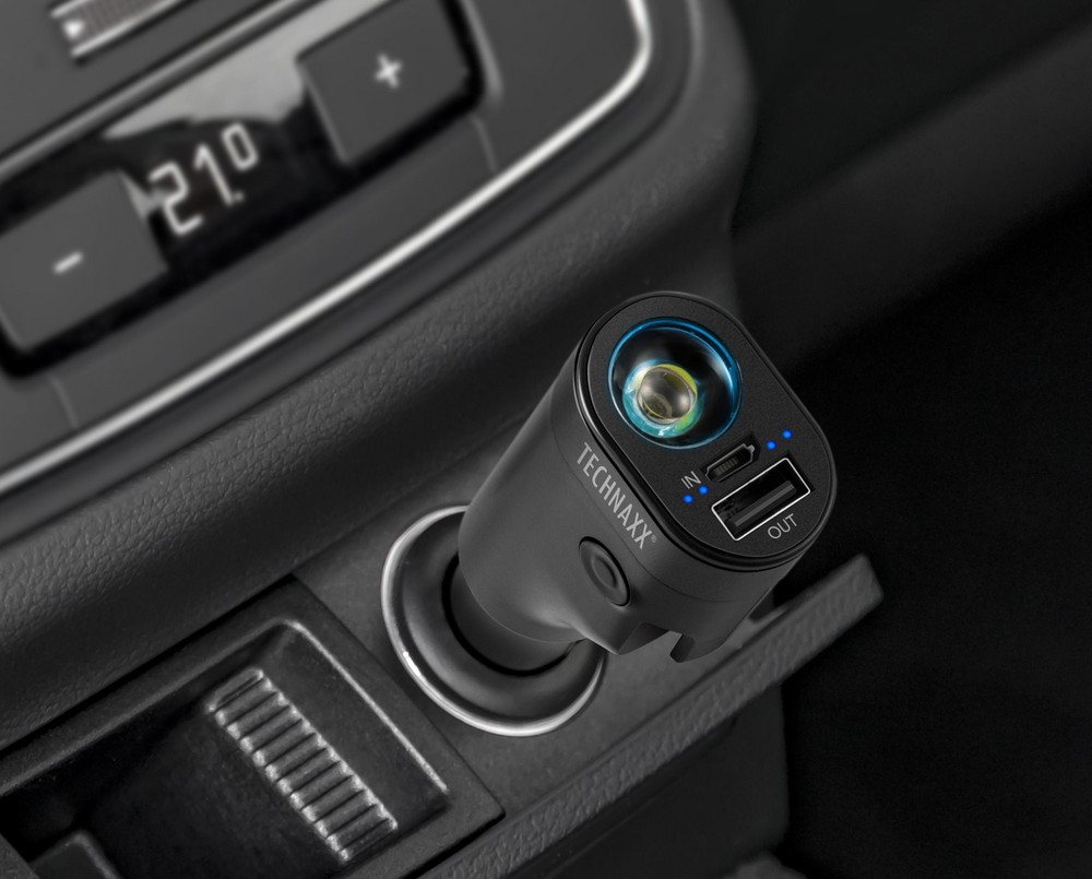  TECHNAXX 6-in-1 Safety Car Charger TX-123
