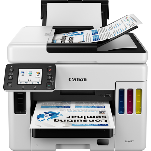 Canon MAXIFY GX7050 MegaTank Farb-Tintenstrahl-Multifunktionssystem mit WLAN und nachfüllbaren Tintentanks Canon MAXIFY GX7050 MegaTank Farb-Tintenstrahl-Multifunktionssystem mit WLAN und nachfüllbaren Tintentanks