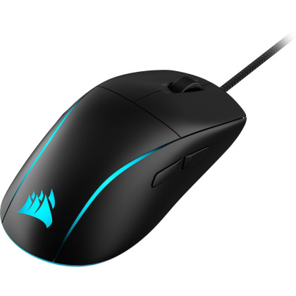 Corsair M75 Gaming-Maus, Schwarz (kabelgebunden)