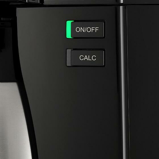  MELITTA 1025-16 Look V Therm Perfection schwarz Filterkaffeemaschine (AromaSelector, 3-in-1 Calc Protection, 10 Tassen, Thermo-Kanne, 1x4)