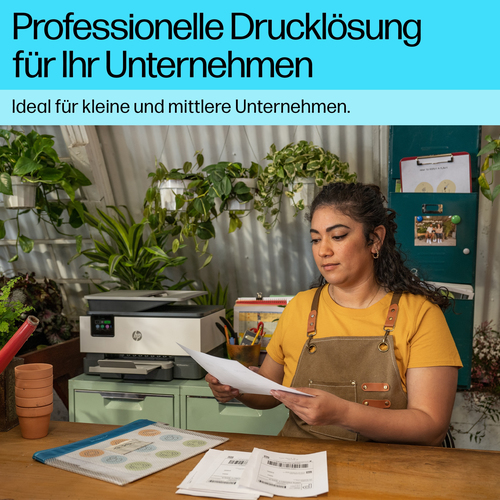 HP OfficeJet Pro 9120E Wireless All-in-One Farbe Drucker, Instant Ink; Beidseitiger Druck HP OfficeJet Pro 9120E Wireless All-in-One Farbe Drucker, Instant Ink; Beidseitiger Druck