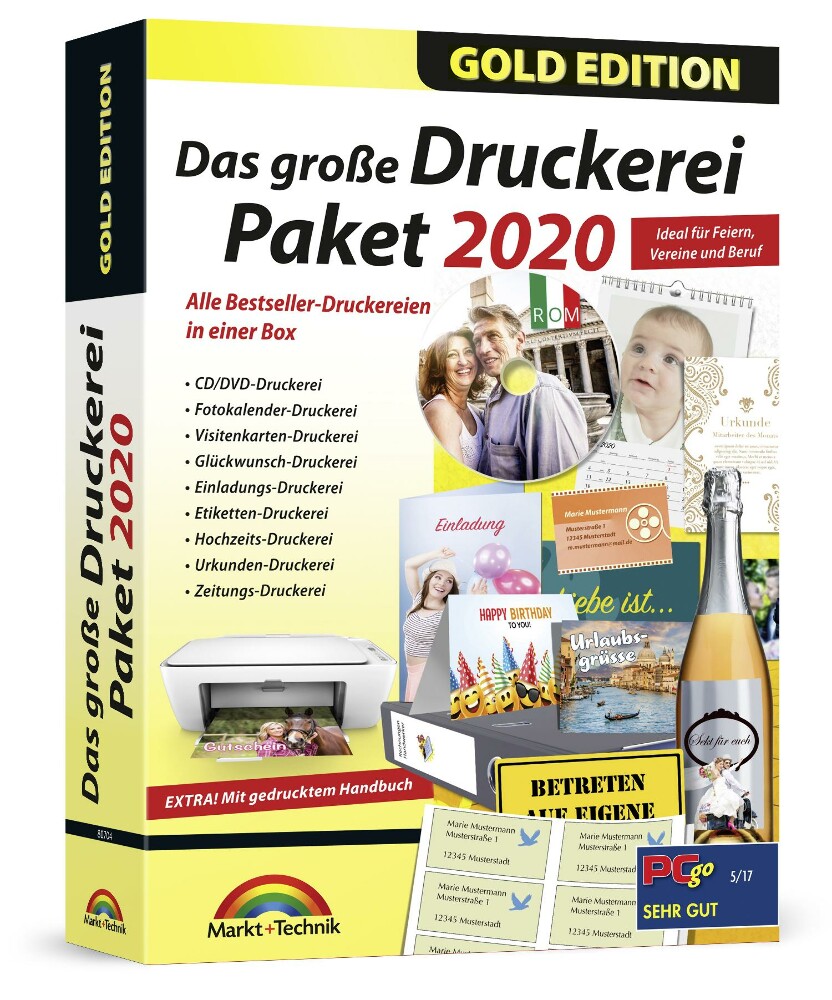  Das große Druckerei-Paket 2020