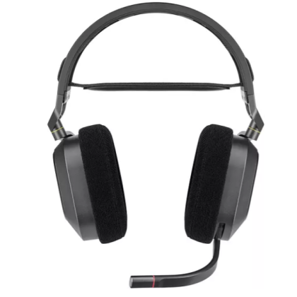 Corsair HS80 RGB Gaming-Headset (Wireless, Over-ear, 50-mm-Treiber, kompatibel mit PS4, PS5, PC)