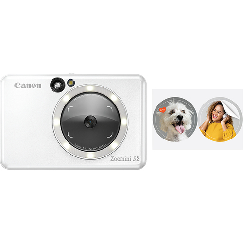 Canon Zoemini S2 Sofortbildkamera und Mini-Fotodrucker, Perlweiß Canon Zoemini S2 Sofortbildkamera und Mini-Fotodrucker, Perlweiß