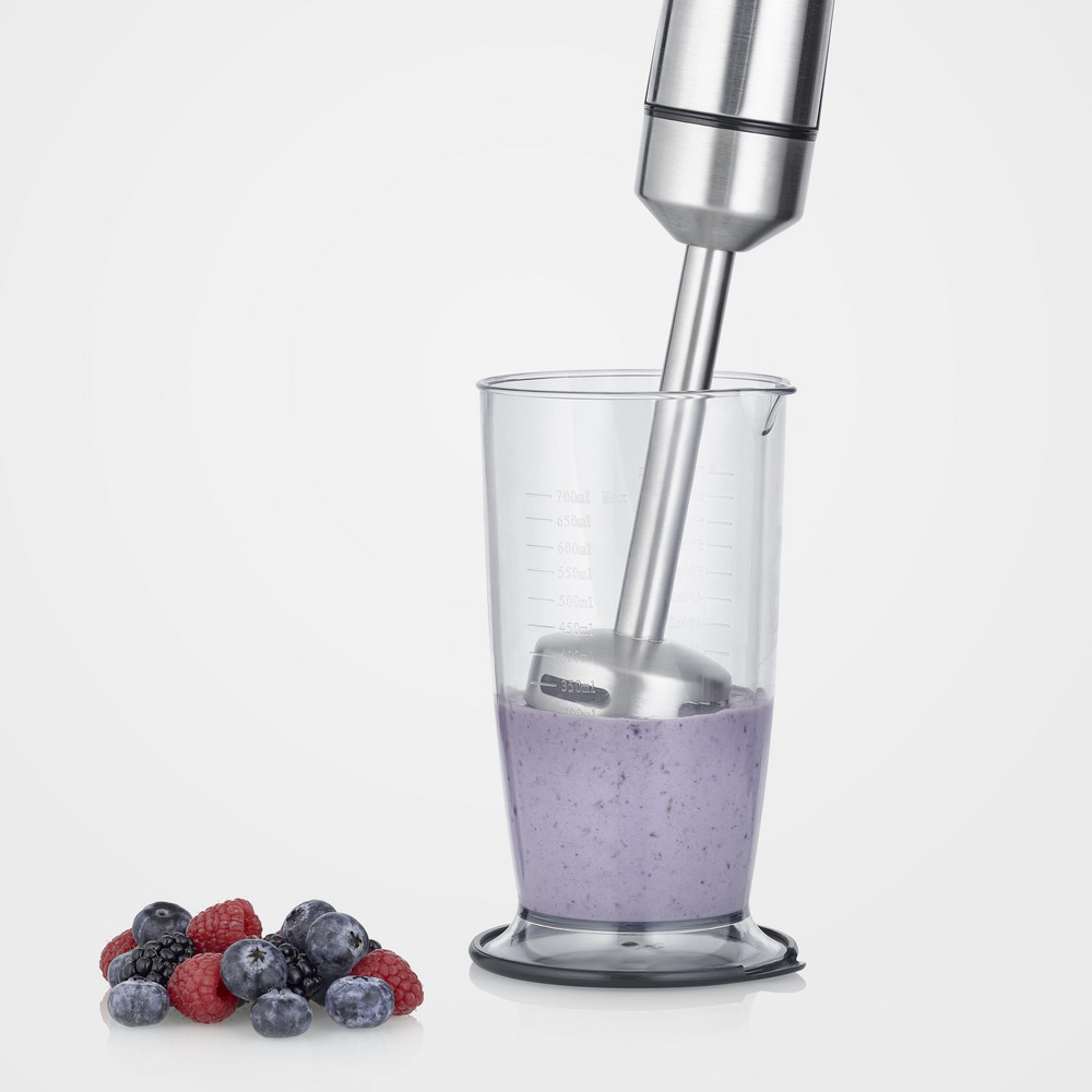 SEVERIN Stabmixer-Set SM 3775-400 kabellos (Kabellos, Akkubetrieb, 100 Watt, bis zu 14.000 U/min., Edelstahl-Rührstab, Mixbehälter mit Deckel, Multizerkleinerer, Kartoffelstampfer, Schneebesen, Ladenetzteil, 100% BPA-frei, Farbe Schwarz/Edelstahl) SEVERIN Stabmixer-Set SM 3775-400 kabellos (Kabellos, Akkubetrieb, 100 Watt, bis zu 14.000 U/min., Edelstahl-Rührstab, Mixbehälter mit Deckel, Multizerkleinerer, Kartoffelstampfer, Schneebesen, Ladenetzteil, 100% BPA-frei, Farbe Schwarz/Edelstahl)