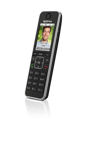 Fon FRITZ! C6 DECT-Telefon Anrufer-Identifikation Schwarz