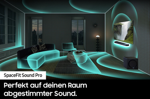 Samsung Q-series Soundbar HW-Q995D 11.1.4- Kanal Sub Woofer & Rücklautsprecher (2024)