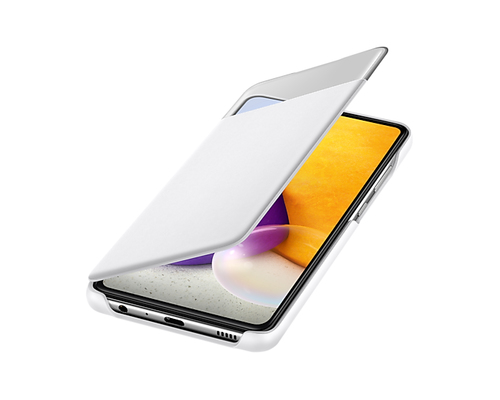 Samsung EF-EA725PWEGEW Handy-Schutzhülle 17 cm (6.7") Geldbörsenhülle Weiß