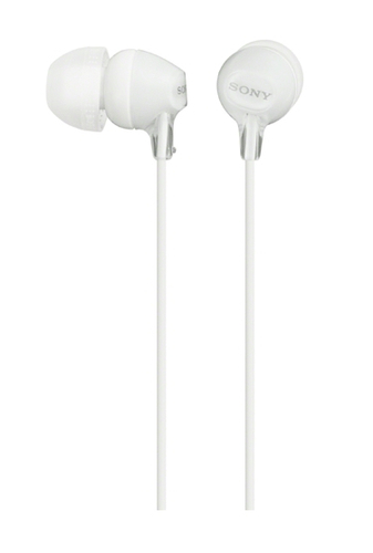 Sony MDR-EX15LP Kopfhörer Kabelgebunden im Ohr Musik Weiß