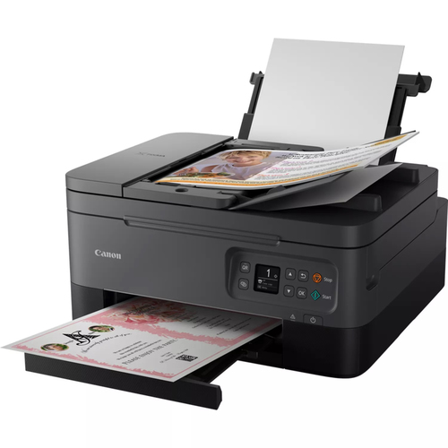 Canon PIXMA TS7450i 3-in-1 WLAN-Farb-Multifunktionssystem, Schwarz Canon PIXMA TS7450i 3-in-1 WLAN-Farb-Multifunktionssystem, Schwarz