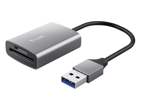 Trust Dalyx Kartenleser USB 3.2 Gen 1 (3.1 Gen 1) Aluminium