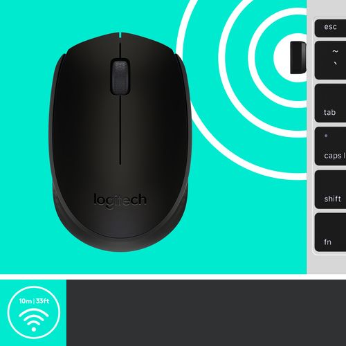 Logitech M171 Maus Büro Beidhändig RF Wireless Optisch 1000 DPI Logitech M171 Maus Büro Beidhändig RF Wireless Optisch 1000 DPI