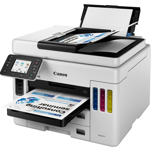 Canon MAXIFY GX7050 MegaTank Farb-Tintenstrahl-Multifunktionssystem mit WLAN und nachfüllbaren Tintentanks Canon MAXIFY GX7050 MegaTank Farb-Tintenstrahl-Multifunktionssystem mit WLAN und nachfüllbaren Tintentanks