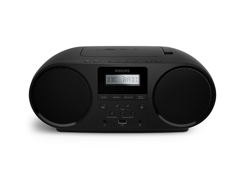 Philips TAZ6000/10 CD-Player Tragbarer CD-Player Schwarz