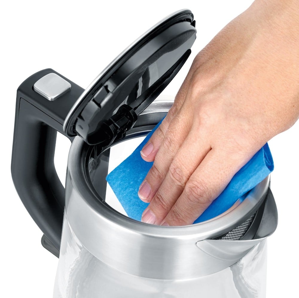  SEVERIN WK 3468 Wasserkocher (1 Liter, 2200 W, Edelstahl, transparent)