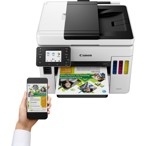 Canon MAXIFY GX7050 MegaTank Farb-Tintenstrahl-Multifunktionssystem mit WLAN und nachfüllbaren Tintentanks Canon MAXIFY GX7050 MegaTank Farb-Tintenstrahl-Multifunktionssystem mit WLAN und nachfüllbaren Tintentanks