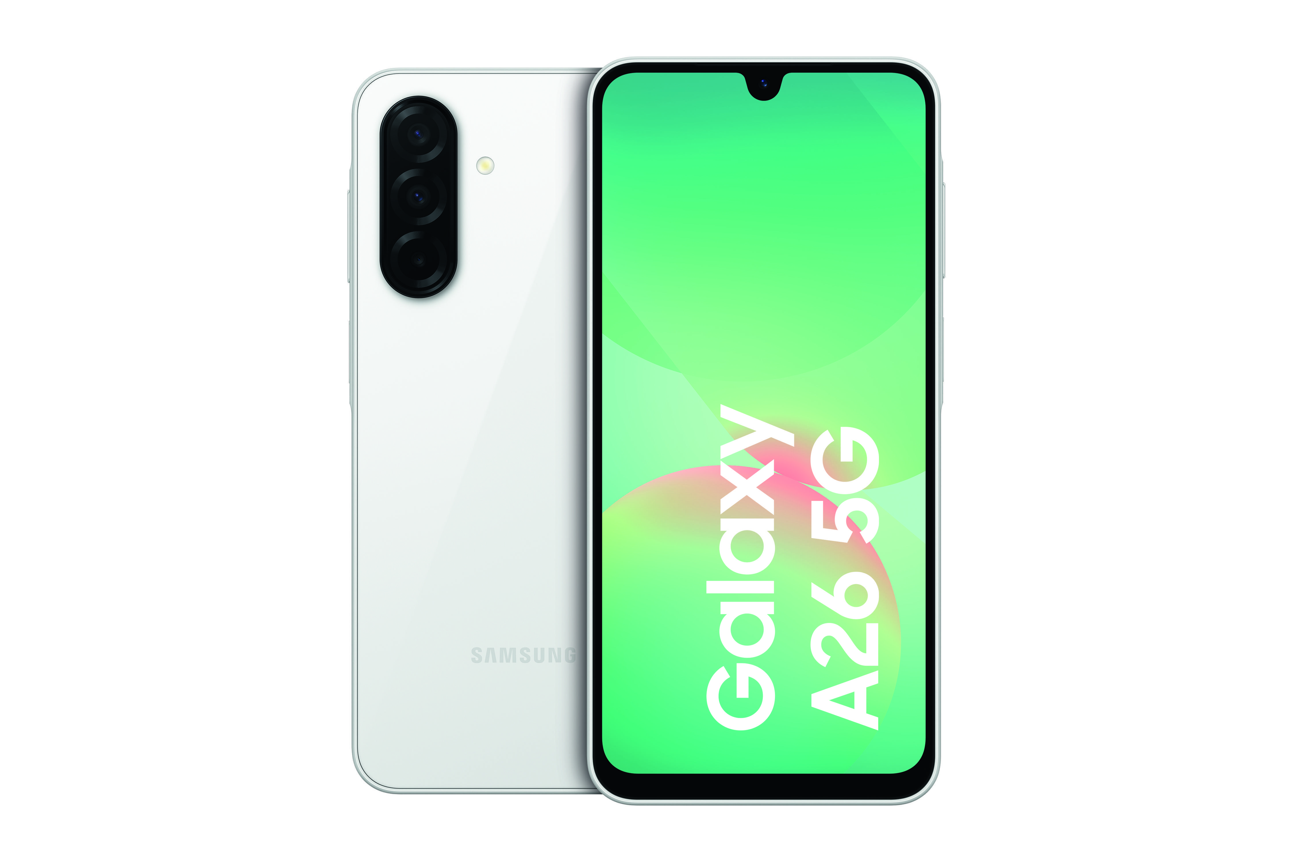 Samsung Galaxy A26 5G 128GB White Smartphone (6,7 Zoll, 50 MP, Triple-Kamera, 5.000-mAh, Octa-Core, weiß)