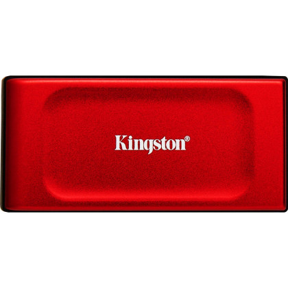 Kingston XS1000 1 TB Externe SSD USB 3.2 Gen 2, Rot