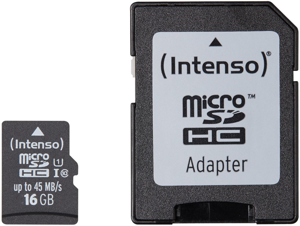  INTENSO Micro SDHC Card UHS-I Premium 16 GB