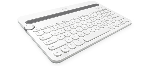 Logitech Bluetooth® Multi-Device Keyboard K480 Tastatur QWERTZ Deutsch Weiß