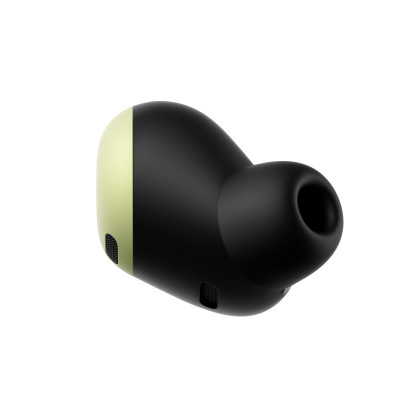 Google In-Ear Kopfhörer Pixel Buds Pro Lemongrass (Bluetooth, Aktive Geräuschunterdrückung, IPX4, USB-C, grau)
