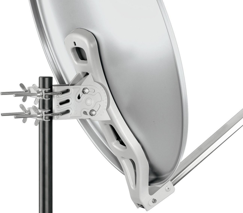  Schwaiger SPI710.0 Aluminium - Hellgrau Offset Antenne
