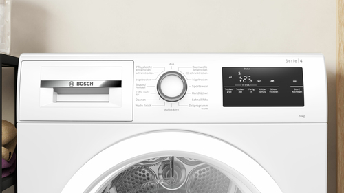 Bosch Serie 4 WTH85V93 Wäschetrockner Freistehend Frontlader 8 kg A++ Weiß