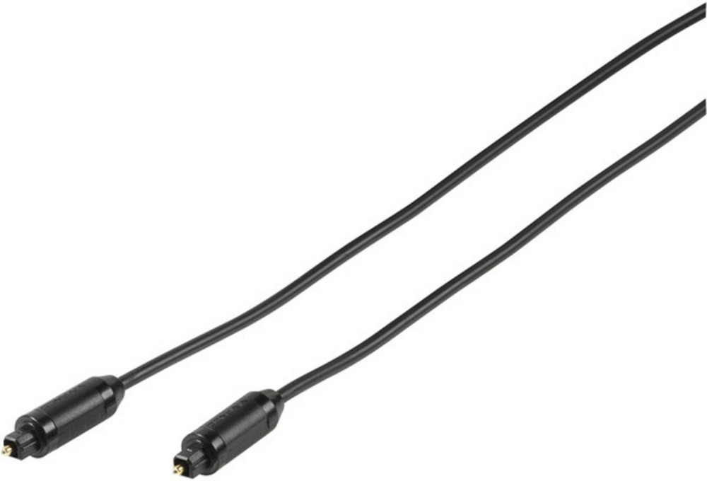  VIVANCO Lichtleiterverbindung, 1m 46/40 (46149) - Optisches Kabel (Toslink)