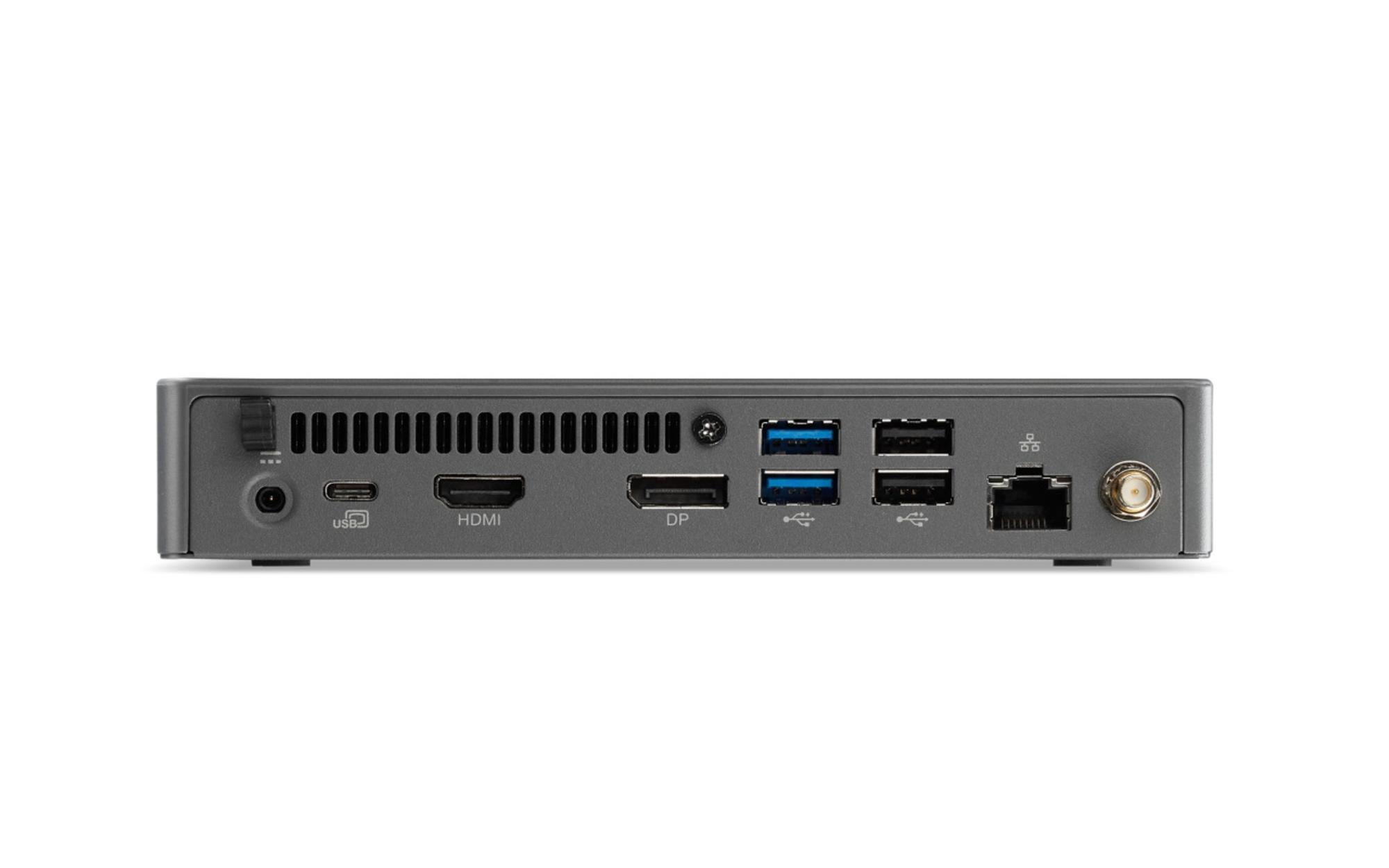 ACER Mini-PC Revo Box (RB610), Schwarz, Intel Core i5-1335U, 8 GB, 256 GB M.2 SSD, Windows 11