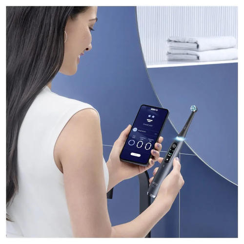 Oral-B iO Series 9N Erwachsener Vibrierende Zahnbürste Schwarz
