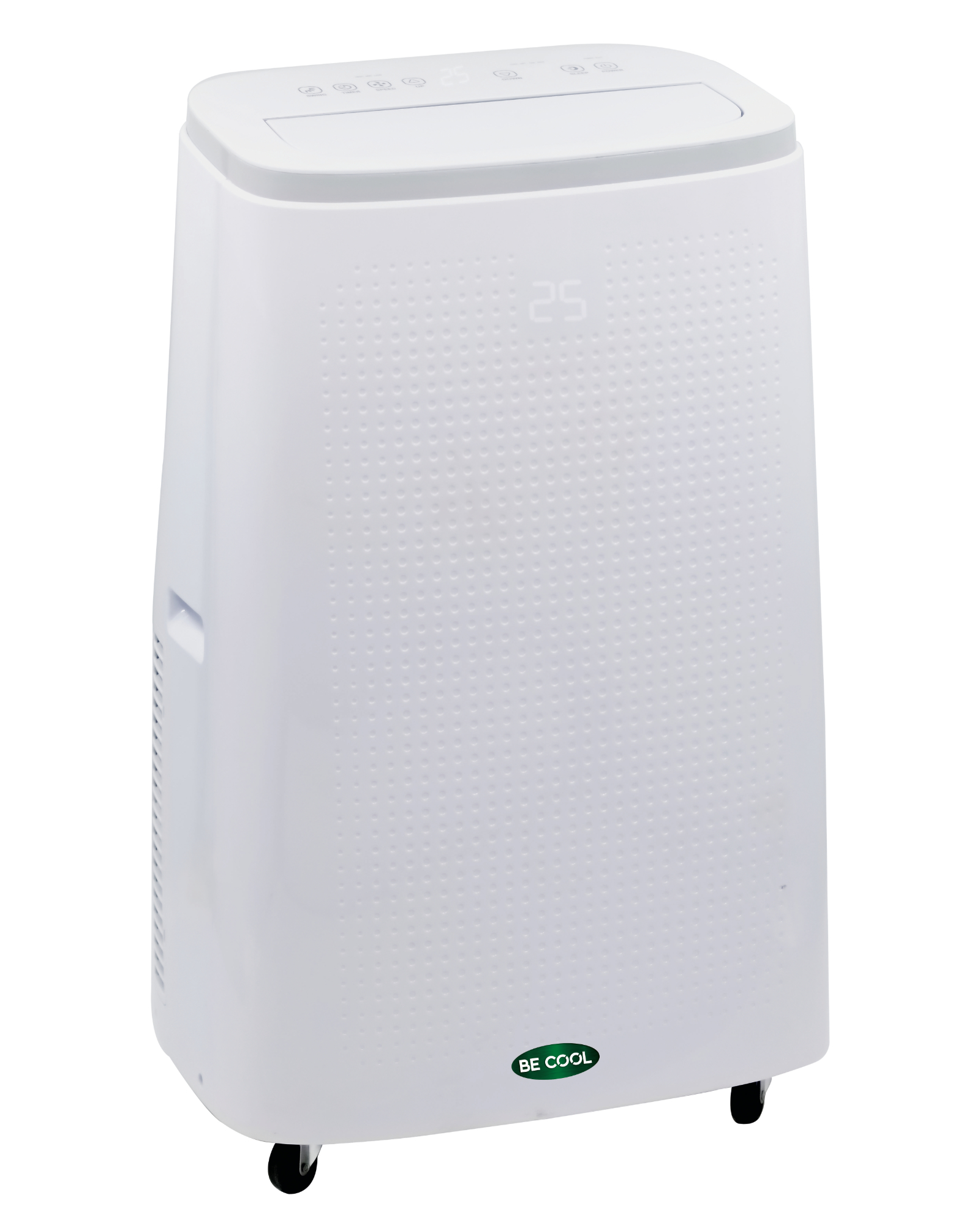 BeCool BCP12KL2001SSF mobiles Klimagerät Klimaanlage Laufrollen EEK A 1300W weiß