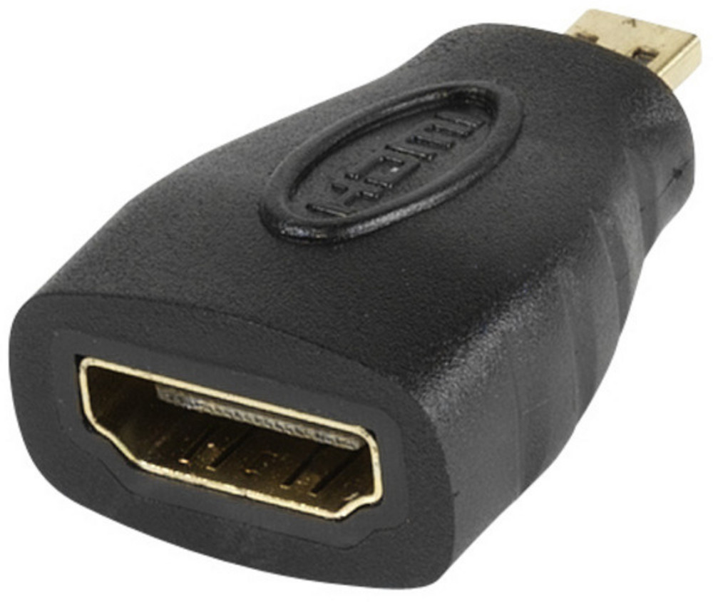  VIVANCO HDMI-Adapter, HDMI-A-Buchse - HDMI D Micro-Stecker, 47/14 04