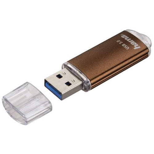 Hama Laeta, 128GB USB-Stick USB Typ-A 3.2 Gen 1 (3.1 Gen 1) Braun
