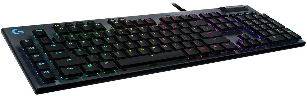  Logitech G815 schwarz Tactile Gaming-Tastatur (USB, QWERTZ Deutsch, RGB, mechanische Tastatur, GL Tactile)