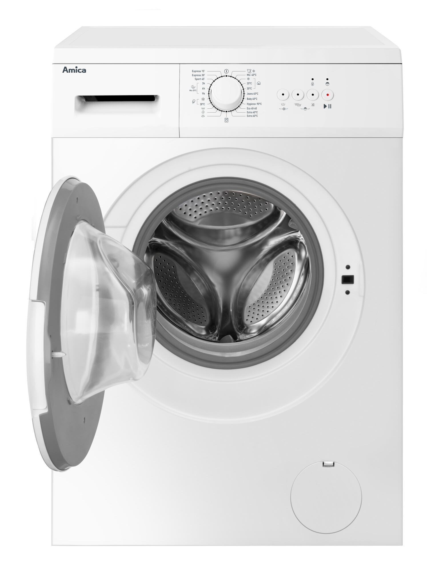 AMICA WA 461 020 Waschmaschine (Frontlader, 6 kg, D, 1.000 U/Min)