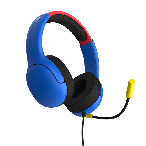PDP Mario Dash Blau, Rot USB Gamepad + Headset Analog / Digital Nintendo Switch, Nintendo Switch OLED