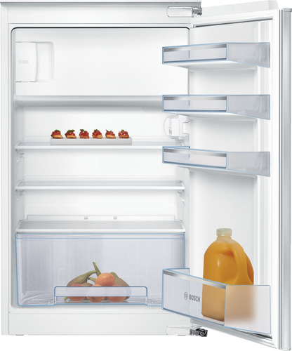 Bosch Serie 2 KIL18NFF0 + KSZGGM00 Kühlschrank mit Gefrierfach Integriert 129 l F Weiß