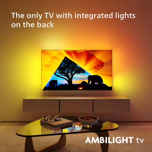Philips 48OLED759 4K Ambilight OLED TV (48 Zoll (121 cm), 4K UHD, HDR, Smart TV, Sprachsteuerung (Alexa), Ambilight, Dolby Atmos, 120 Hz, TITAN OS)