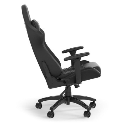 Corsair TC100 Relaxed Gaming-Stuhl, Kunstleder, Schwarz