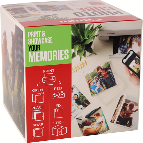 Canon Photo Cube und Frame + PP-201 Fotopapier Plus Glossy 13x13cm 40 Blatt Canon Photo Cube und Frame + PP-201 Fotopapier Plus Glossy 13x13cm 40 Blatt