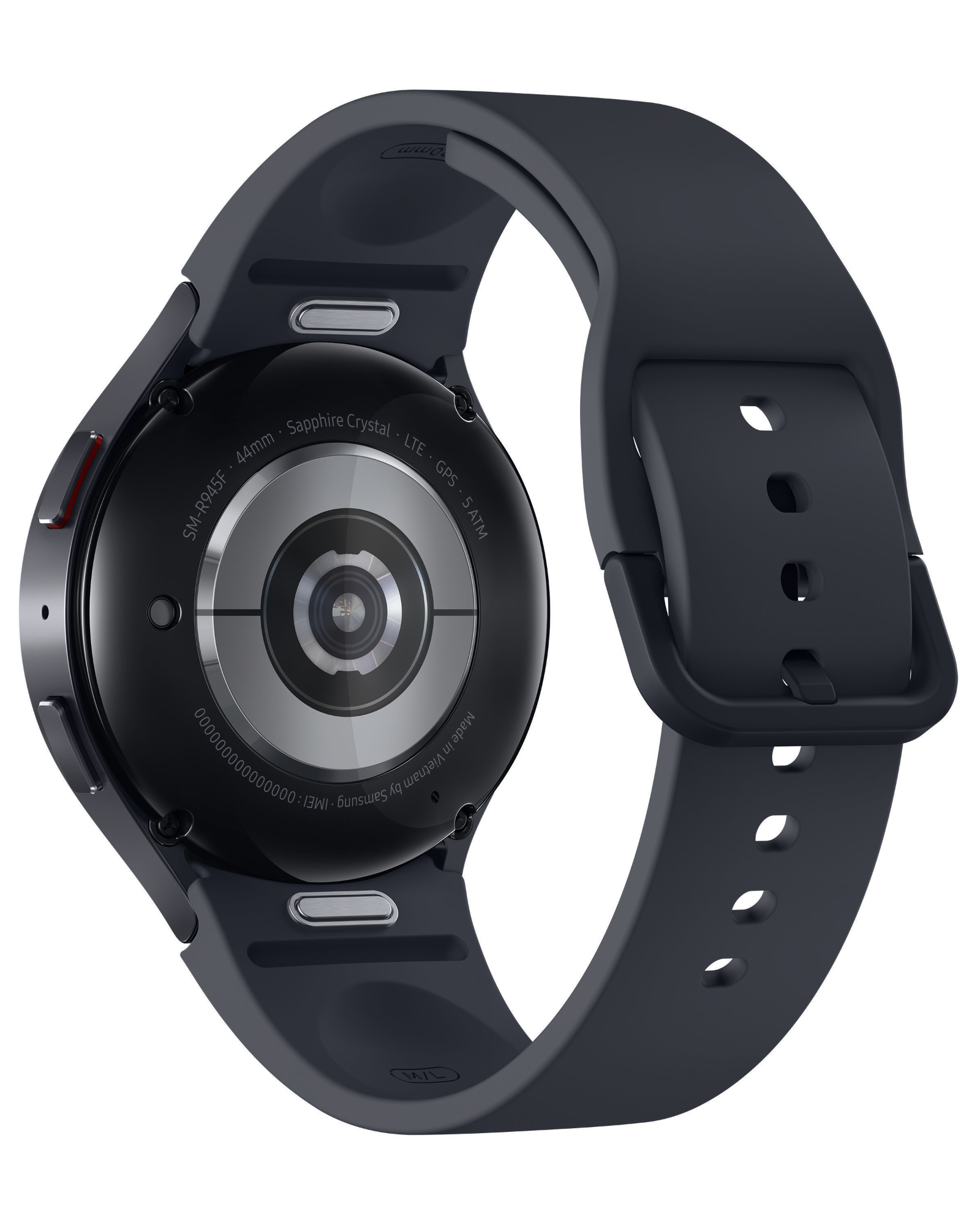 Samsung Galaxy Watch6 3,73 cm (1.5 Zoll) Super AMOLED 44mm Graphite Smartwatch GPS WLAN NFC IP68